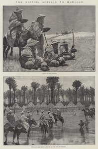 The British Mission to Morocco by Richard Caton Woodville junior